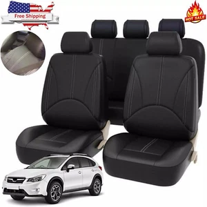 PU Leather Car Seat Cover 2-5 Seat Protector Cushion For Mazda3 Mazda6 Hatchback - Picture 1 of 14