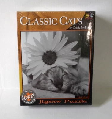 Rompecabezas clásico gatos 529 piezas Lazy Daisy de David McEnery-S3 Foto 1 de 4