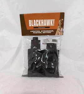 NEW BLACKHAWK! BTS Double Pistol Mag Pouch W/Talon Flex Black 52PMK2BK - Picture 1 of 6