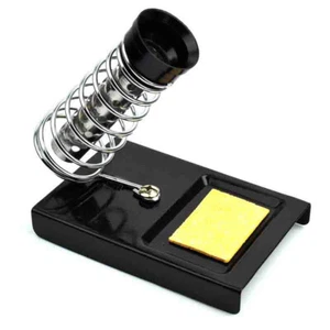 Iron Gun Stand Holder Shelf Various Shape Soldering Support Metal Base Solder #J - Picture 1 of 11