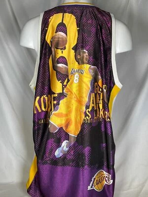 VTG RARE Kobe Bryant #8 Majestic Los Angeles Lakers Jersey Men's 2XL - Image 1 of 4