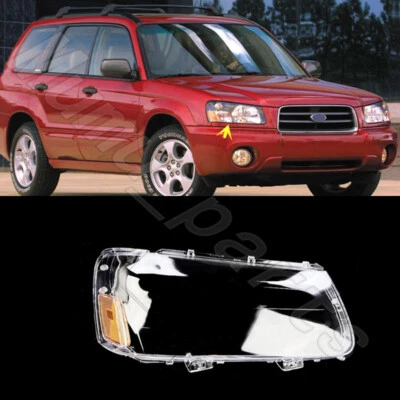 Right Headlight Clear Lens Housing + Sealing Tape For Subaru Forester 2003-2005 - Imagem 1 de 4