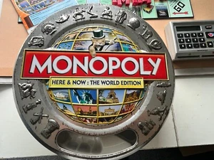 Monopoly Here & Now The World Edition Collector's Tin - COMPLETE - Picture 1 of 11