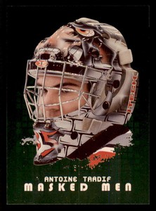 2008-09 Between The Pipes Masked Men Gold #MM11 Antoine Tardif *#/10