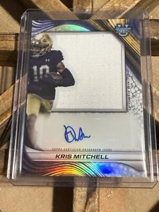 2024 Bowman U Best - Prospect Jumbo Relic Autograph - Kris Mitchell ND - Picture 1 of 2