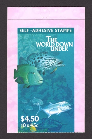 M3151 Australia 1995 SGSB91 - 1995 Marine Life booklet Cover