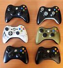 Microsoft Xbox 360 Series Controller "LOT OF 6" W No Battery Cover *NOT WORKING*