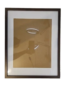 2 Pack 14"x18" Matted to 11"x14" Brown 0.5" Gallery Wall Picture Frame - Picture 1 of 6