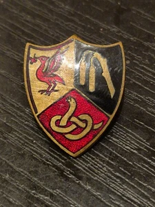 3 Panel Crest Fattorini Birmingham Emaille Abzeichen - Bild 1 von 3