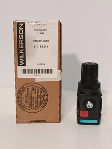 Wilkerson R08-02-F000 Air Regulator, 300psi Max, Temp 4º F to 150º F, 6B214 - Picture 1 of 14
