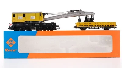 Roco H0 44316B Kranwagen mit Schutzwagen DB - Bild 1 von 4