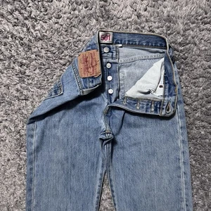 Vintage Levi’s 501 Jeans Herren 30x32 (passt 29x31) Blau Button Fly Denim 90s Y2K - Bild 1 von 12