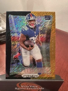 2024 Prizm Deca Shimmer Black Gold FOTL #230 Devin Singletary Giants 3/8 - Picture 1 of 2