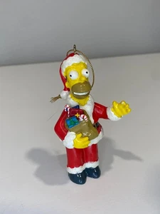 Kurt S Adler Homer Simpson Santa Christmas Ornament 2003 The Simpsons - Bild 1 von 6