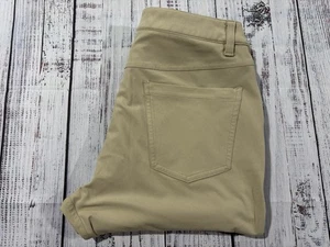NEW Mens LuluLemon Pants Sz 30 X 30 Tan Khakis 0537 - Picture 1 of 9
