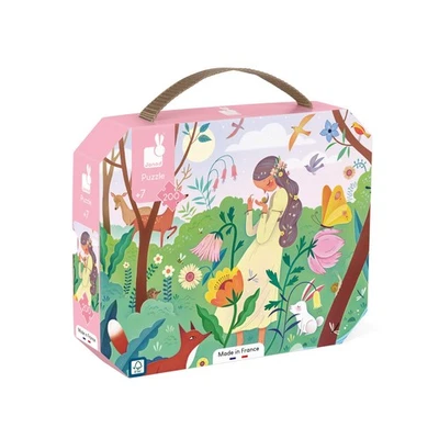 Janod - Puzzle Dama nella Natura - Puzzle 200 Pezzi in Cartone FSC - Svilup SVDB - Immagine 1 di 4