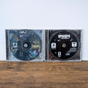 2001/02 Sony PlayStation 1 Disc Set - Spec Ops: Airborne Commando & Ranger Elite - Picture 1 of 13