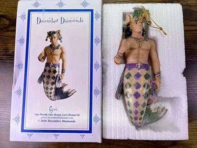 Rare December Diamonds 2010 Cajun Merman Ornament 55-90730 - Image 1 of 3