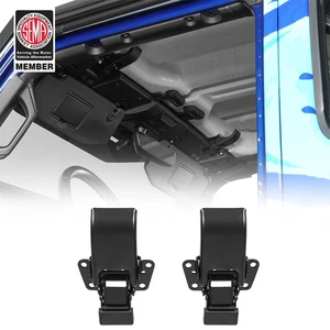 2*Steel Hard Top Latch Clamp Replacement for 18-25 Jeep Wrangler JL Gladiator JT - Picture 1 of 13