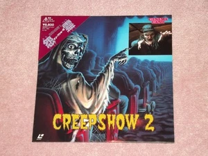 CREEPSHOW 2 [1987/Horror] - RARE 1988 JAPAN LASERDISC + CORNER OBI (TS-S010) - Bild 1 von 2