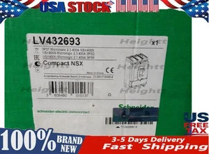 New in box Schneider Electric Compact NSX400N LV432693 Circuit Breaker free ship - Picture 1 of 3
