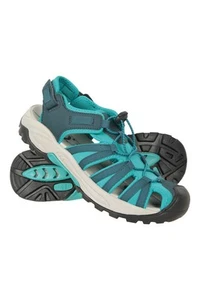 Mountain Warehouse Seaside Womens Drainage Sandals Hook & Loop Fastening Shoes - Picture 1 of 54