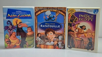 Ratatouille DVD and the Emperor's New Groove + The Prince Of Egypt Foto 1 de 4
