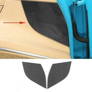 For Porsche 911 2016-18 ABS Carbon Fiber Inner Door Anti-Kick Panel Cover Decor - Picture 1 of 6