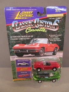 Johnny Lightning Classic Customs Corvette 1962 Roadster + Corvette Indy - Picture 1 of 1