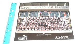 1999 Cleveland Browns 8"x10" Team Photo JC Penney Puma - Picture 1 of 2