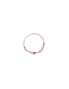 BRACCIALE CRISTALLI DI SWAROVSKY CUORE ROSA - Foto 1 di 1