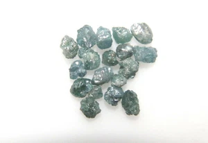 LOTE DE 2,00 CTS DIAMANTES EN BRUTO AZUL NATURAL SIN CORTAR 2,00-3,00 MM - Imagen 1 de 12