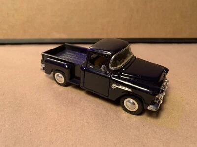 SpecCast 1955 Chevy Stepside 1:24 Scale Dark Blue - Image 1 of 4