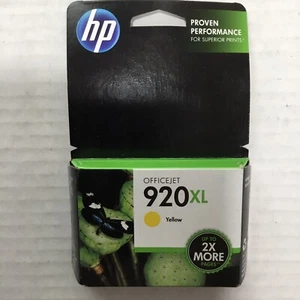 cartucce inchiostro hp 920xl giallo originale, scatola mai aperta data marzo 2015 - Foto 1 di 3