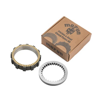 MOFUN 19 PCS Extra Clutch Plates Friction Steel Kit for Harley Twin Cam 99-17 - Image 1 of 4