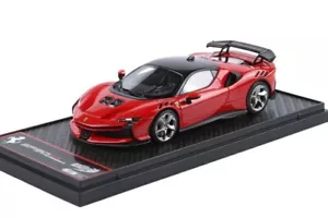 BBR 1:43 BBRC28C Ferrari SF90XX Stradale 2022 Rosso 322/Nero LTD 200 pcs NEW - Imagen 1 de 2