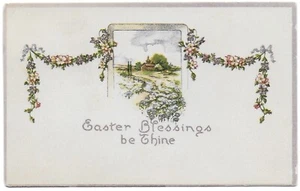 AK "Ostsegen sei dein", Osterpostkarte, blanko auf Rückseite — C32 - Bild 1 von 2