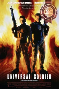 UNIVERSAL SOLDIER 1992 2 ORIGINAL OFFICIAL CINEMA MOVIE PRINT PREMIUM POSTER - Imagen 1 de 6