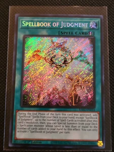 Spellbook of Judgment - RA01-EN054 - Secret Rare - 25th Anniversary Rarity - Picture 1 of 1