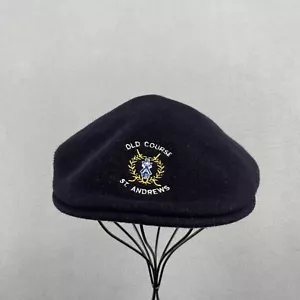 Kangol St. Andrews Cabbie Cap Hat One Size Navy Made in United Kingdom Golf Vtg - Picture 1 of 8