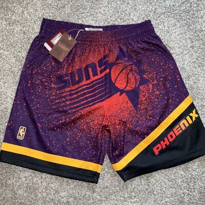 Mitchell & Ness Gradient NBA 1996 Phoenix Suns Re-Take Swingman Shorts Size XL - Image 1 of 4