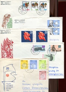 Lot 20 Belege - DDR - 1975 - ( 28177 ) - Bild 1 von 4