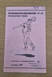 Stenhousemuir v Kilmarnock 72/3 LC - Picture 1 of 2