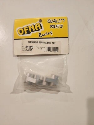 OFNA 31220 ALUMINUM SERVO ARMS SET - Image 1 of 2