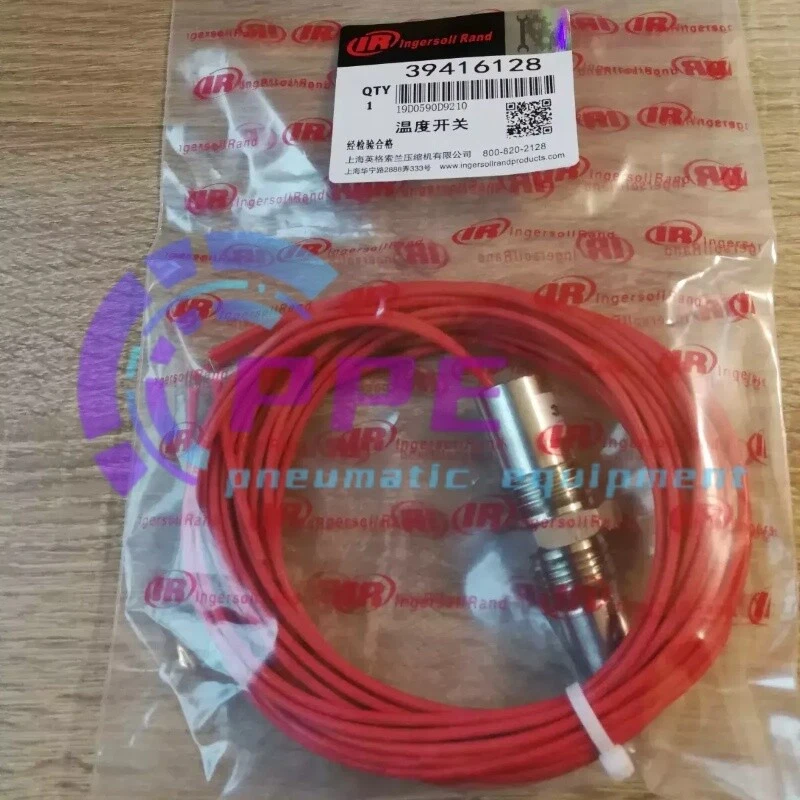 Interruptor de temperatura 1 pieza nuevo 39416128 para compresor de aire Ingersoll Rand Foto 1 de 1