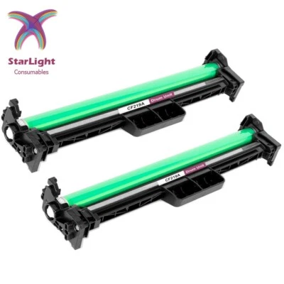 2 Drum Unit CF219A 19A Fits for HP LaserJet Pro M102 Series M102a M102w - Image 1 of 4