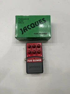 Jacques FB-2 Fuse Blower V1 Distortion Rare Guitar Effect Pedal + Original Box - Picture 1 of 7