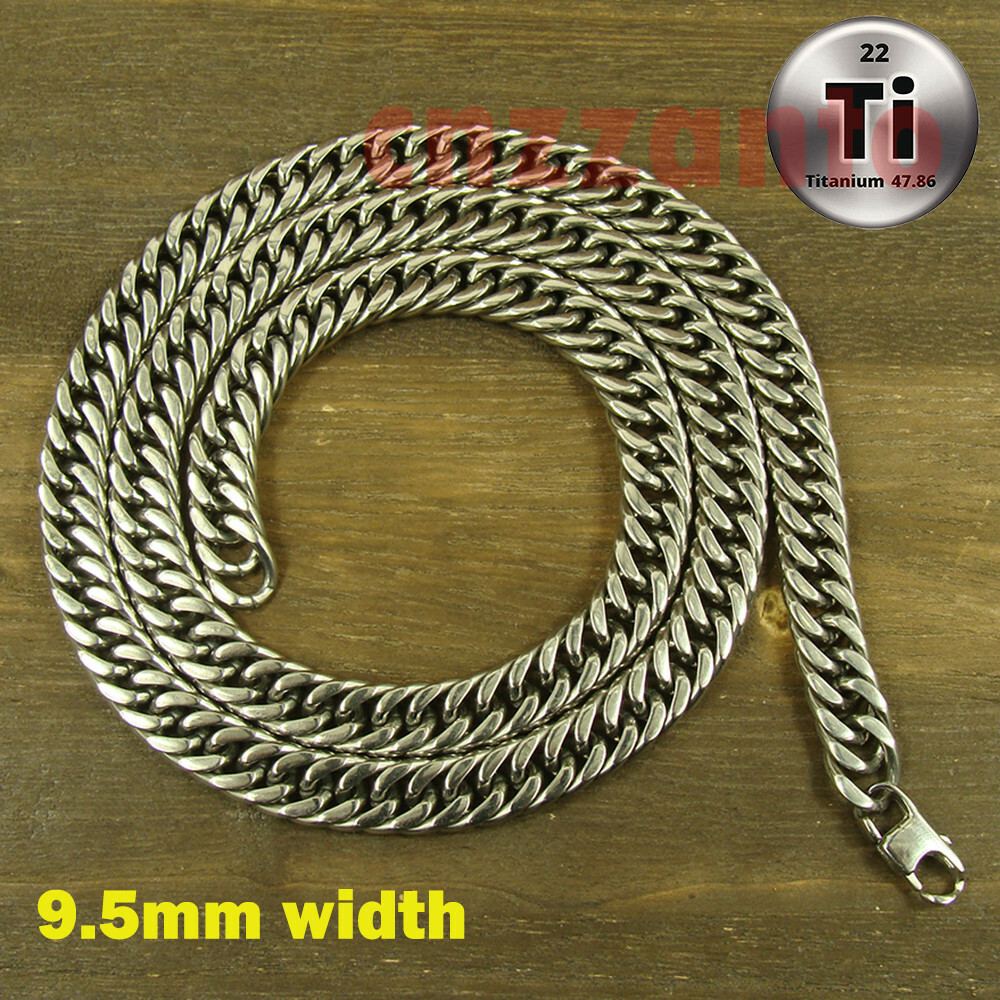7.5mm Pure Titanium Double ring link 