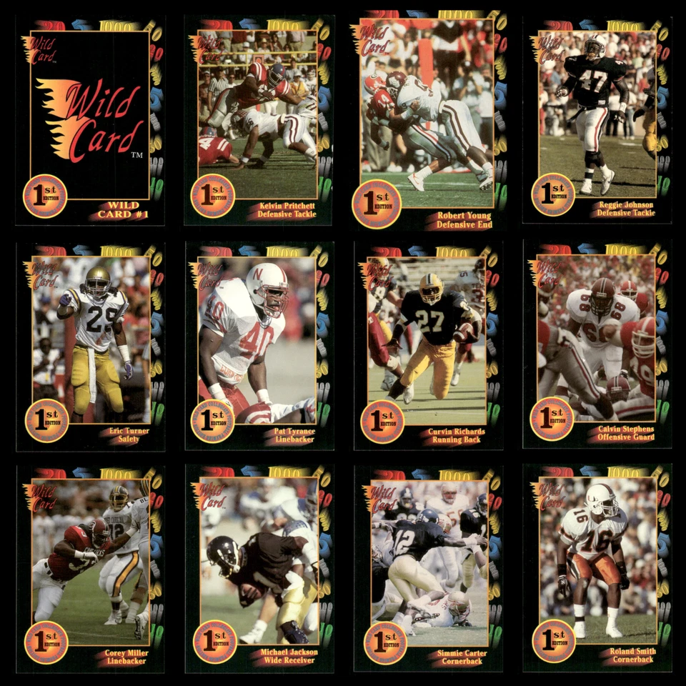 1991 Wild Card Draft-Pick Your Card - Image 1 of 1