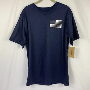 Neu mit Etikett American Legends Stand Proud American Flag T-Shirt Herren M 100 % Polyester " - Bild 1 von 4